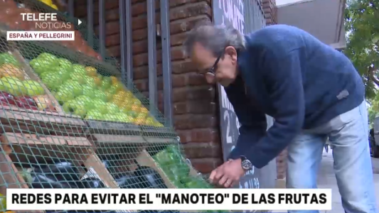 Verdulerías colocan mallas y redes para evitar "los pungas"