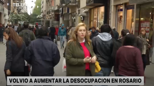 La desocupación en Rosario llega al 15%