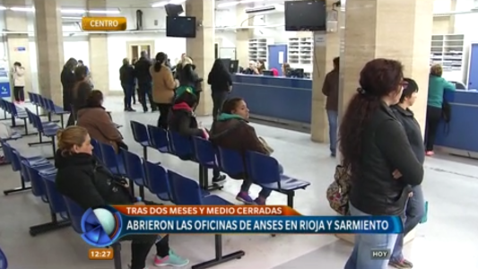 Abrieron las oficinas de ANSES en Rioja y Sarmiento