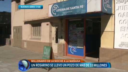 Un rosarino se llevó el pozo de más de 33 millones