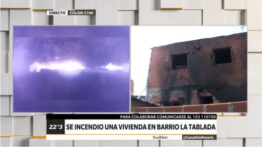 Devastador incendio en una vivienda de zona sur: la familia perdió todo y necesita ayuda