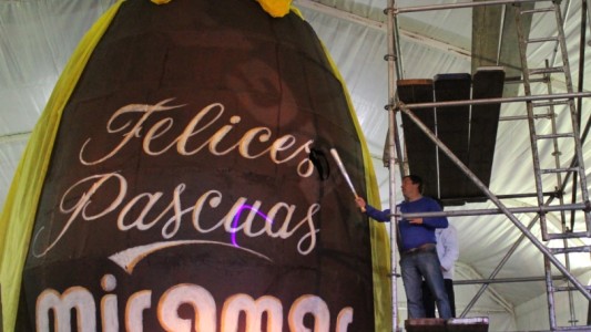 Miramar prepara el huevo de Pascua más grande del mundo