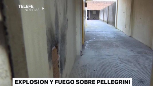 Explosión en un edifico de avenida Pellegrini y Entre Ríos