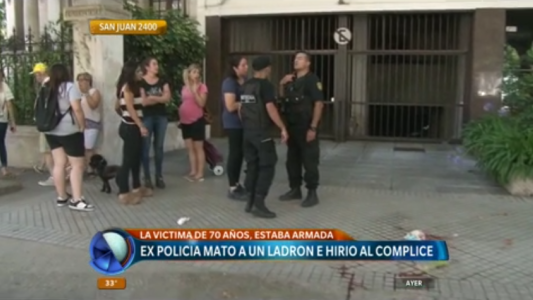 Ex policía mató a un delincuente que intentaba robarle