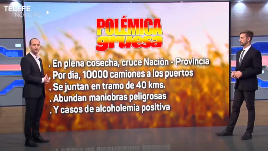 Denuncian que no alcanzan la cantidad de bajadas para camiones