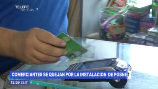 Posnet obligatorio: comerciantes se quejan por las instalaciones