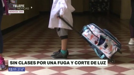 La escuela Juan Enrique Pestalozzi sin clases por una falla eléctrica