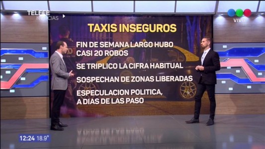 Taxis inseguros: choferes se movilizaron para pedir más seguridad
