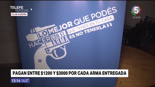 Menos armas en casa: serán canjeadas de manera anónima y voluntaria