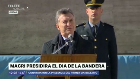 Día de la Bandera: confirmaron la presencia del presidente Mauricio Macri en el acto protocolar