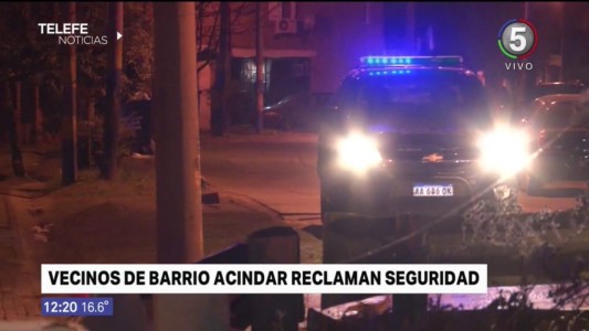 Vecinos de barrio Acindar reclaman por mayor seguridad