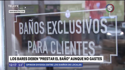 Una nueva ordenanza municipal obliga a determinados lugares a habilitar el uso público de sus baños