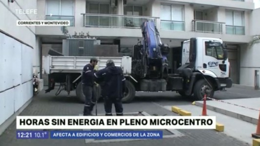 Microcentro: vecinos denuncian reiterados cortes de luz