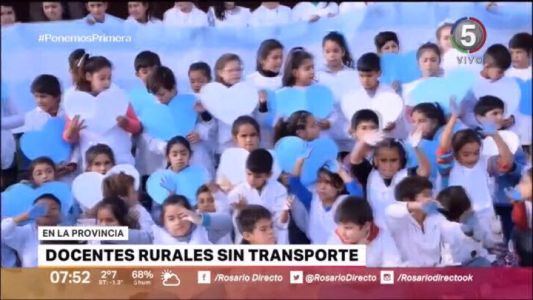 Los docentes rurales de la Provincia siguen sin transporte