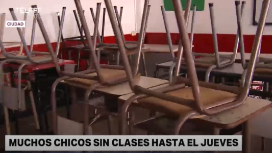 Muchos chicos sin clases hasta el jueves por las elecciones, el paro y el feriado