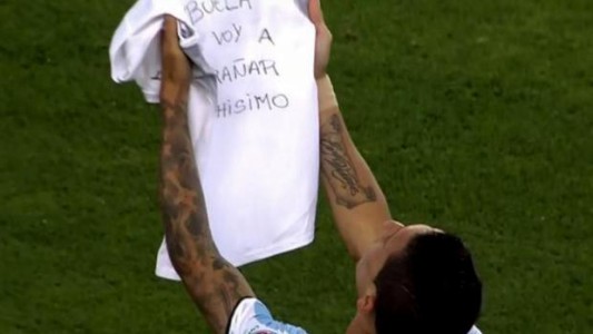 El gol de Di María, un regalo al cielo