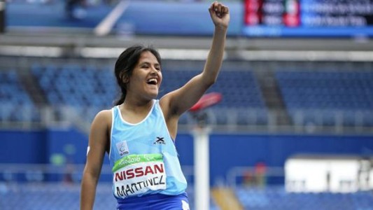 Juegos Paralímpicos: la rosarina Martínez ganó la medalla de oro en atletismo