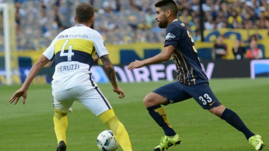 Rosario Central y Boca empataron 1 a 1 en La Bombonera