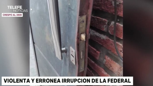 Rompieron todo en un allanamiento "por error"