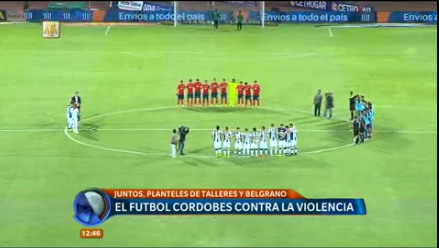 Talleres y Belgrano juntos: el fútbol cordobés contra la violencia