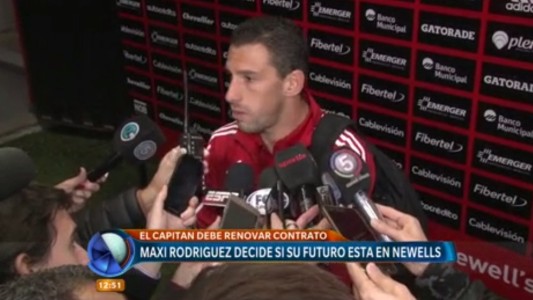 Newell's: Maxi Rodríguez decide su futuro