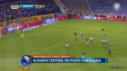 Empate en el Gigante: Central no pudo con Colón
