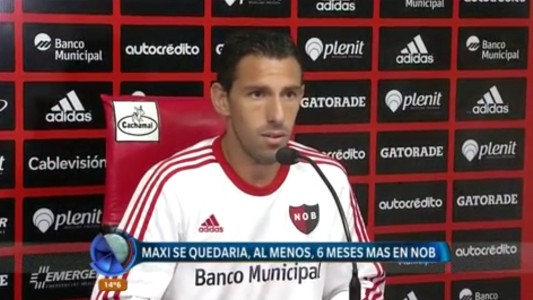 Newell's: Maxi Rodríguez se quedaría seis meses más