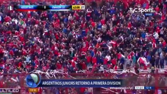 Fiesta en La Paternal: Argentinos Juniors ascendió a Primera División