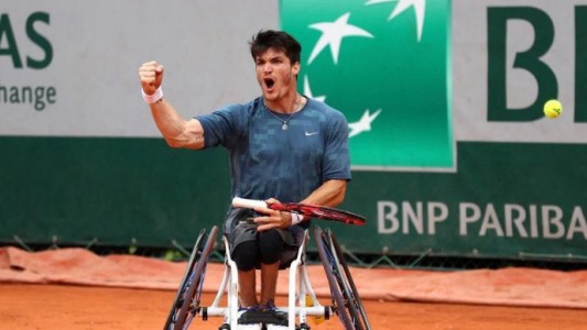Orgullo argentino: el cordobés Gustavo Fernández llegó al número 1 del ránking de tenis en silla de ruedas