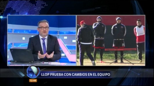 Newell's: Chocho Llop prueba con varios cambios