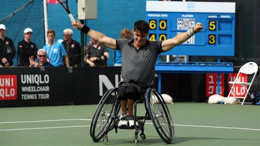 El cordobés Gustavo Fernández se consagró campeón del British Open de tenis adaptado