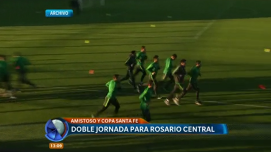 Amistoso y Copa Santa Fe: doble jornada para Central