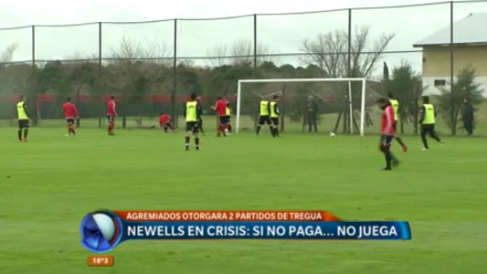 Crisis en Newell's: si no paga, no juega