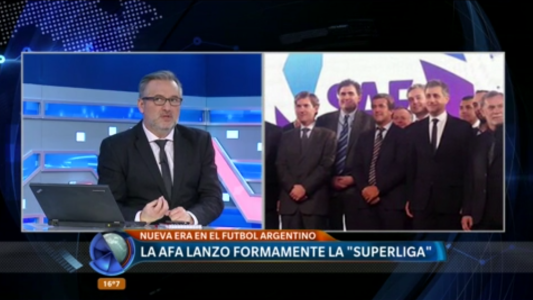 Nueva era en el fútbol argentino: la AFA lanzó formalmente la superliga