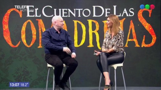 Juan José Campanella visitó Telefe Rosario