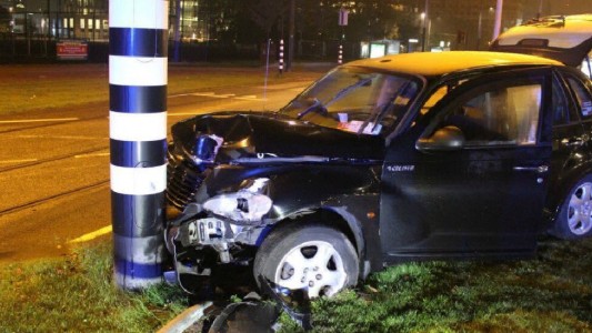 Sergio "Kun" Agüero sufrió un accidente automovilístico en Holanda