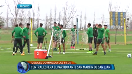 Central espera el partido ante San Martín de San Juan