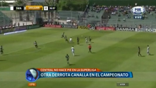 Central: otra derrota del Canalla en el campeonato