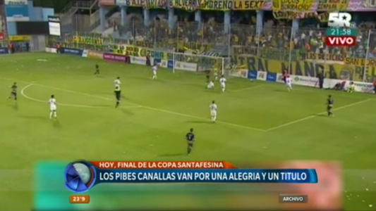 Copa Santa Fe: los pibes Canallas van por la alegría y el título