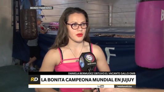 "La Bonita" Bermúdez obtuvo un nuevo título mundial en Jujuy