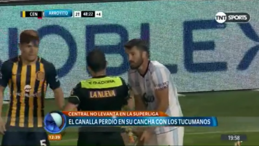 Central perdió y está entre los últimos de la tabla