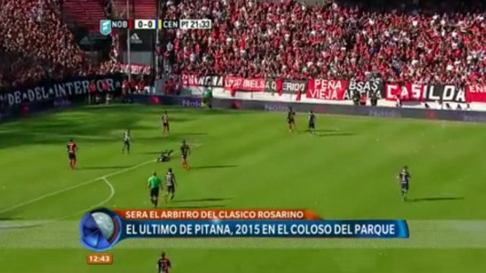 Néstor Pitana fue designado para dirigir el clásico rosarino del próximo domingo