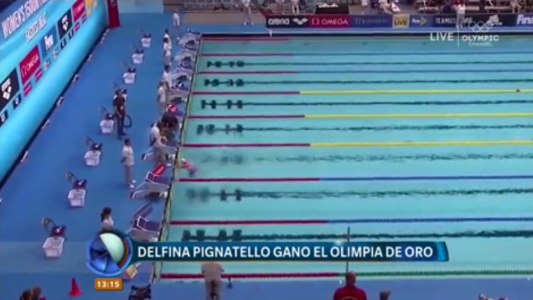 Delfina Pignatiello la gran ganadora de los Olimpia