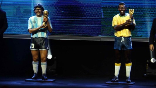 Central, Newell's, Maradona y Pelé en el sorteo de la Conmebol