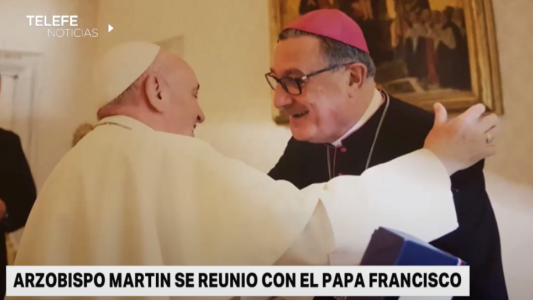 El arzobispo de Rosario se reunió con el Papa Francisco