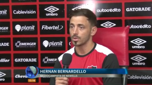 Newell’s:  Hernán Bernardello comenzó con los entrenamientos