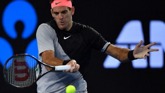 Del Potro pasó a tercera ronda en el Abierto de Australia
