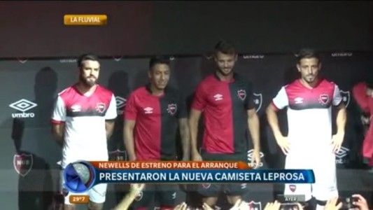 Newell's presentó su nueva camiseta