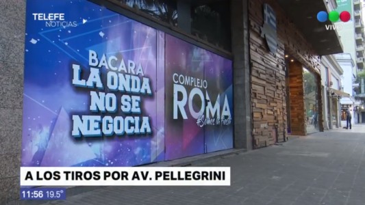 Atacan a balazos a un joven frente a un boliche de Pellegrini al 900