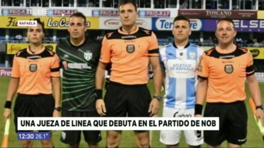 Una jueza de línea debutará en Primera División